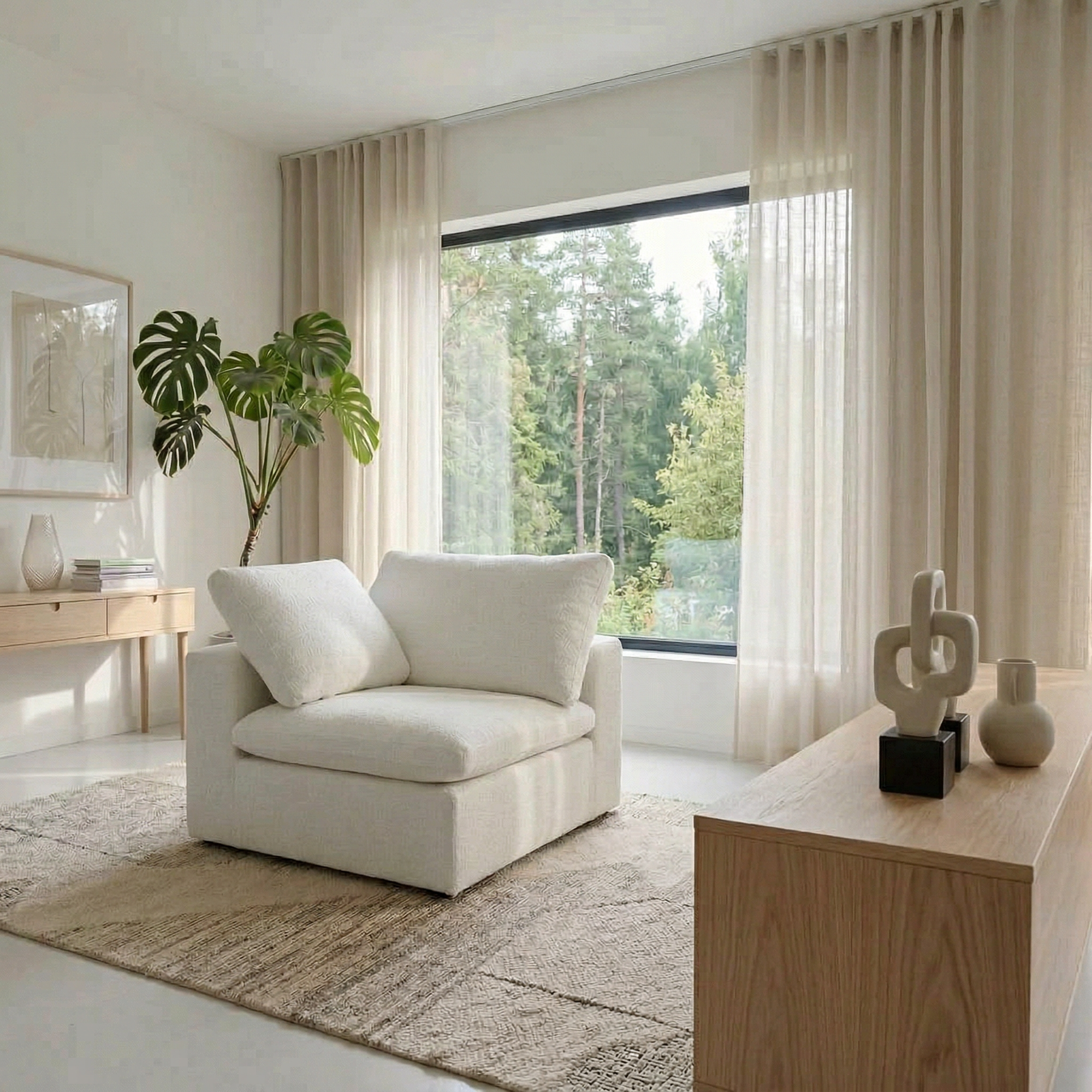CloudComfort™ Modular Washable Luxe Sofa